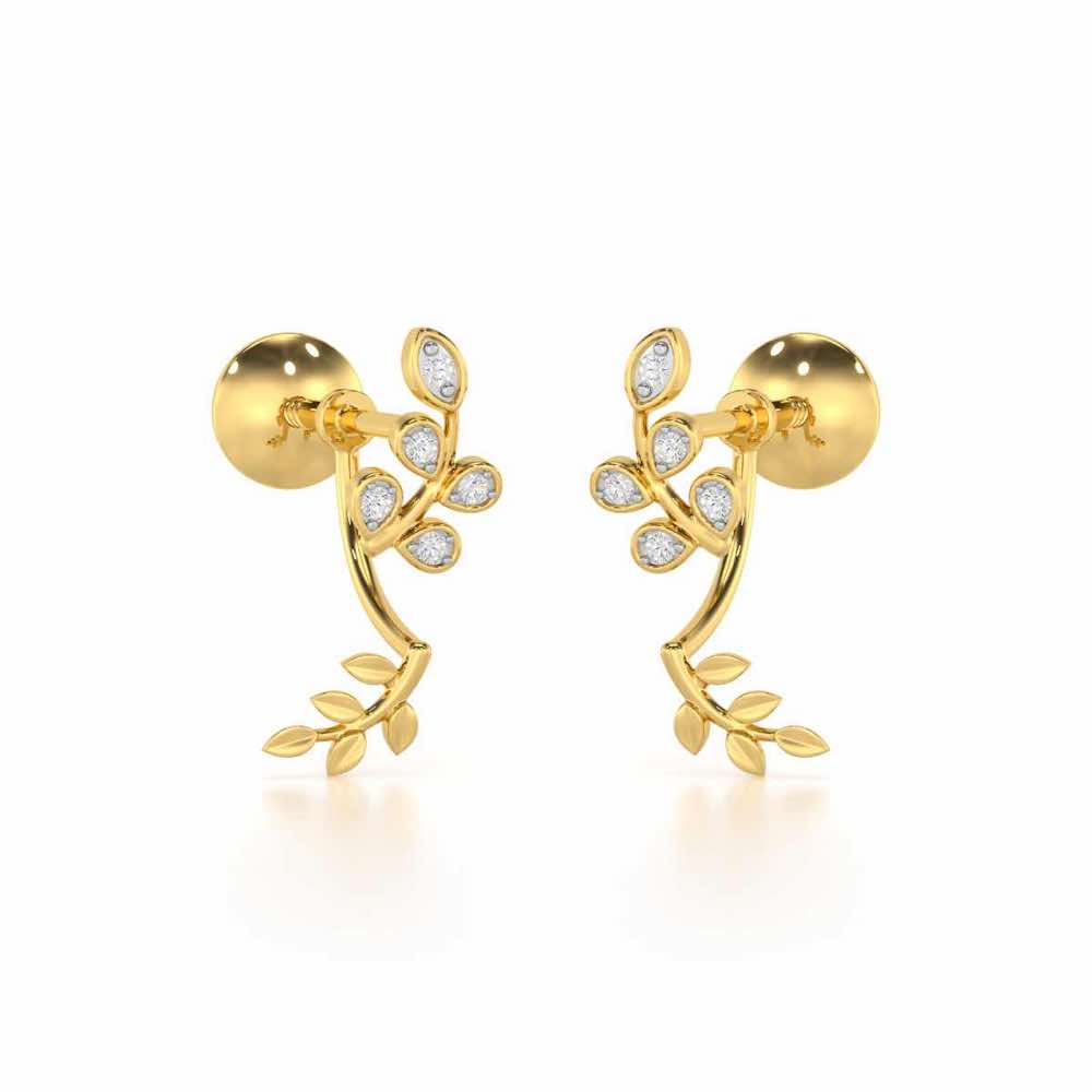 Twinkling Tenderness Diamond Stud Earrings